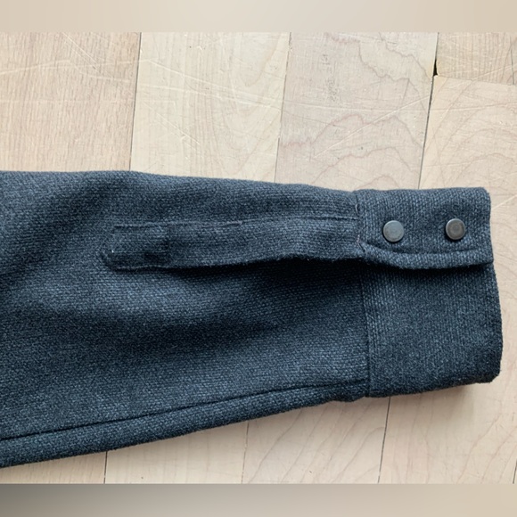 ZARA - Charcoal Shirt Dress | Long Sleeve, Pocket Detail - Picture 6 of 10